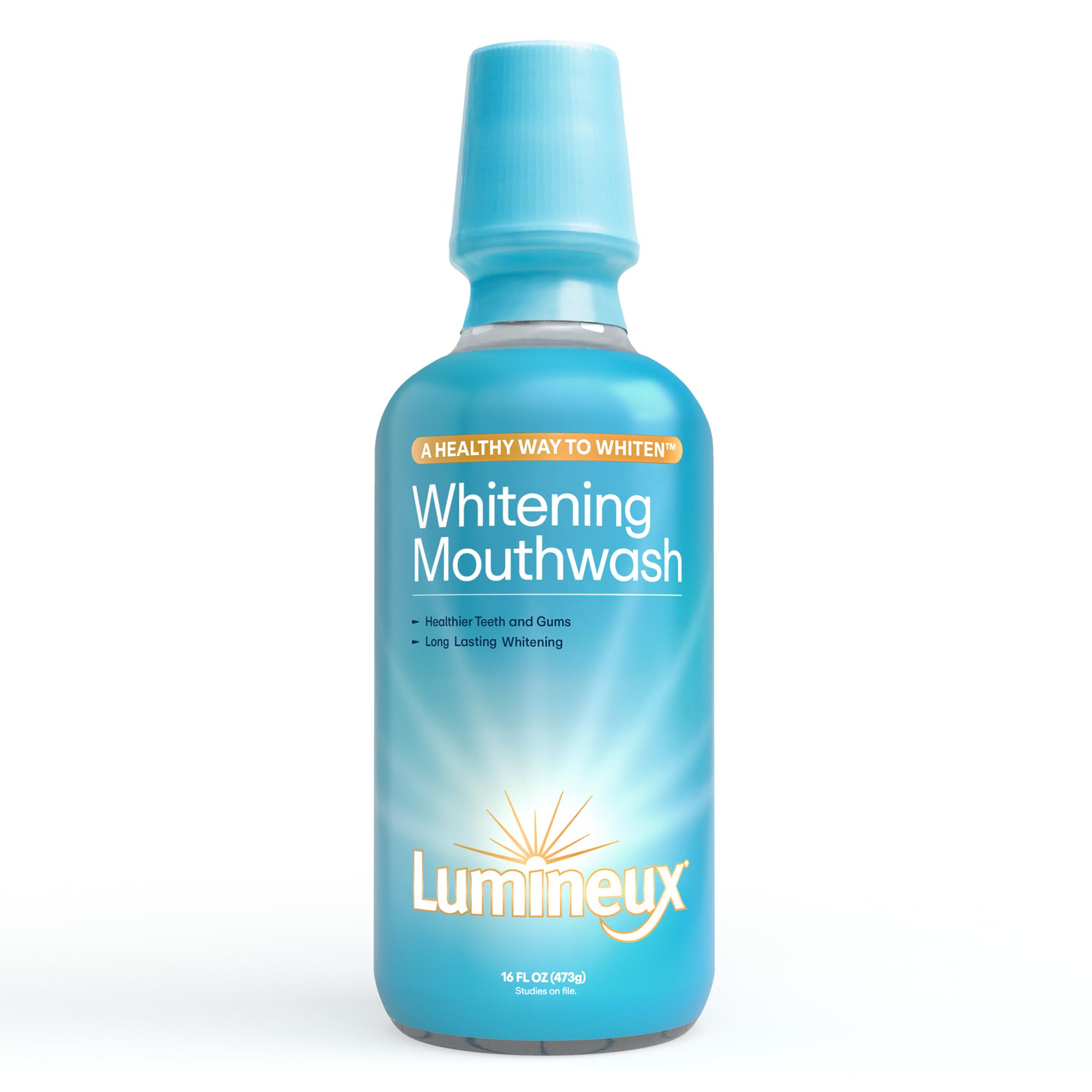 Lumineux enjuague bucal blanqueamiento - botella de 16 oz para brillo claro