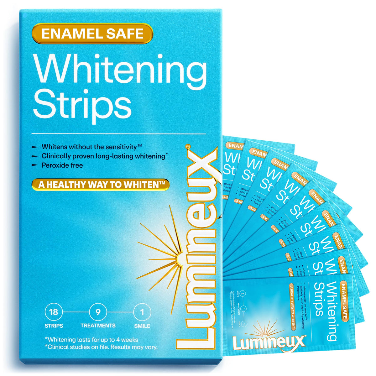 Lumineux kit blanqueamiento: empaque elegante para iniciar tratamiento.
