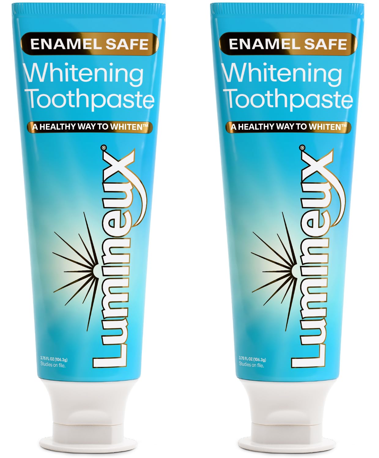 Lumineux: blanqueamiento sin peróxido, doble pack para sonrisa más brillante.