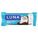 LUNA Bar sin gluten, sabor delicioso y conveniente para meriendas.