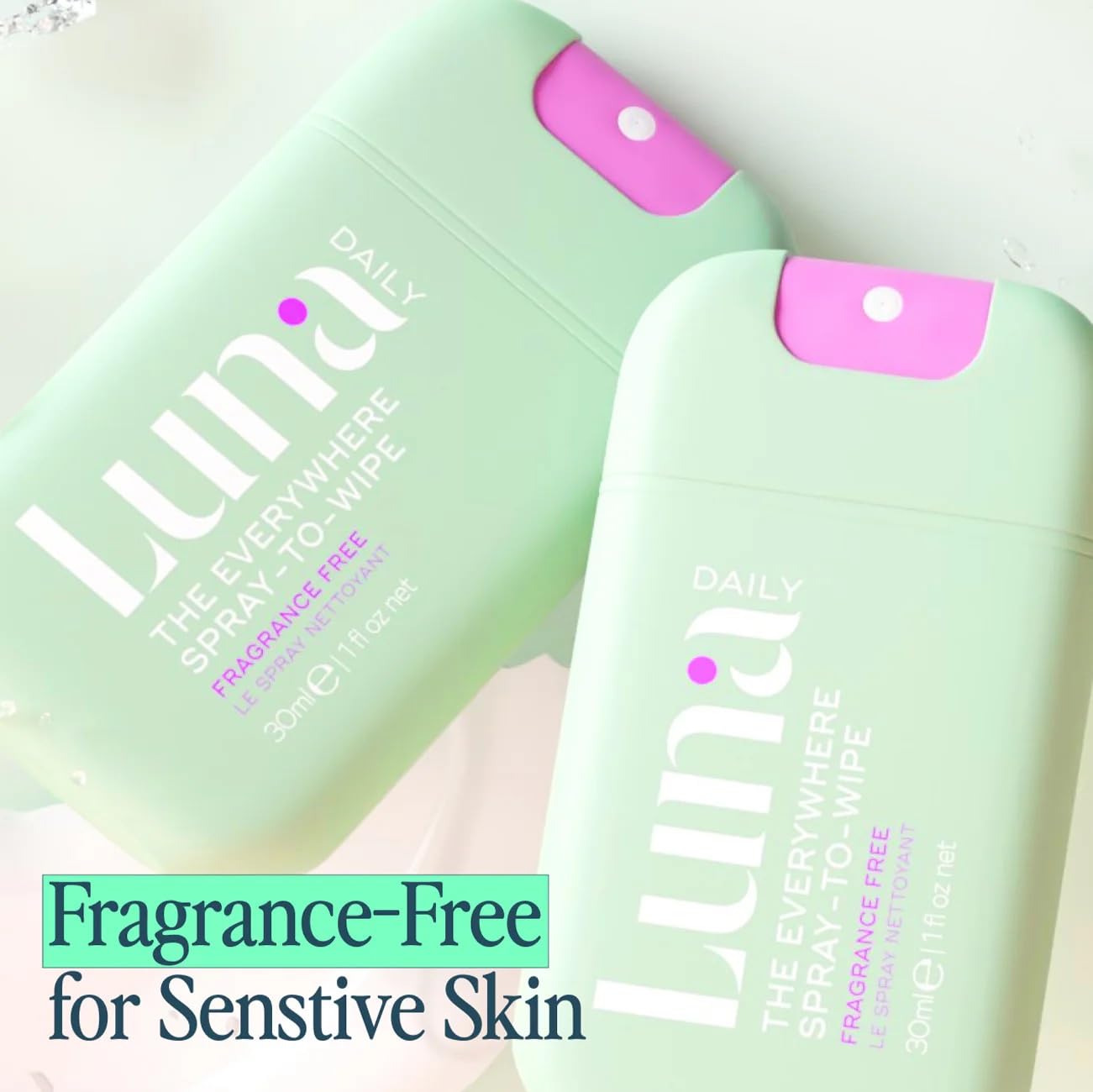 Luna Daily, agua termal que hidrata sin irritación