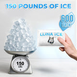 LUNA ICE, bloques de gel para cooler, reutilizables y sin fugas.
