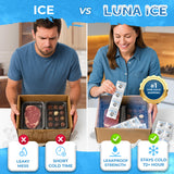 LUNA ICE: bloques gel reutilizables para almuerzo que conservan bebidas frías todo el día
