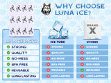 Luna Ice, packs reutilizables para reducir costos de frío
