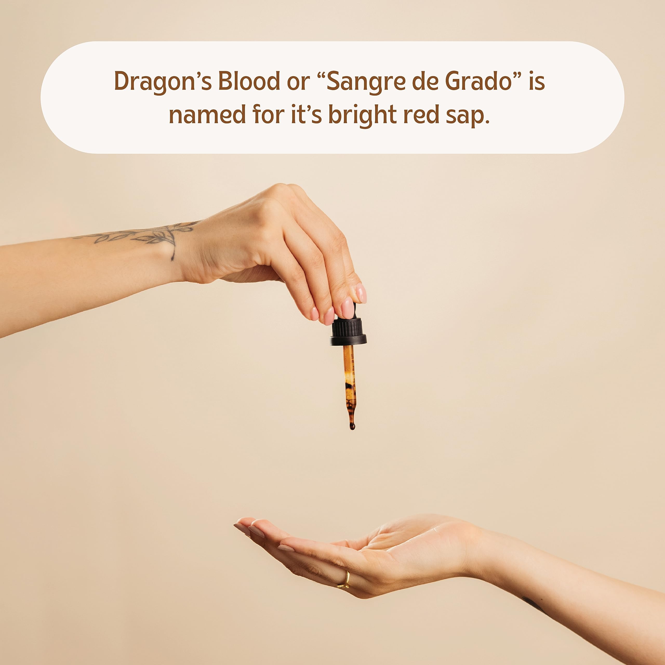Luna Sundara resina sangre de dragon color rojizo para resaltar experiencias sensoriales.