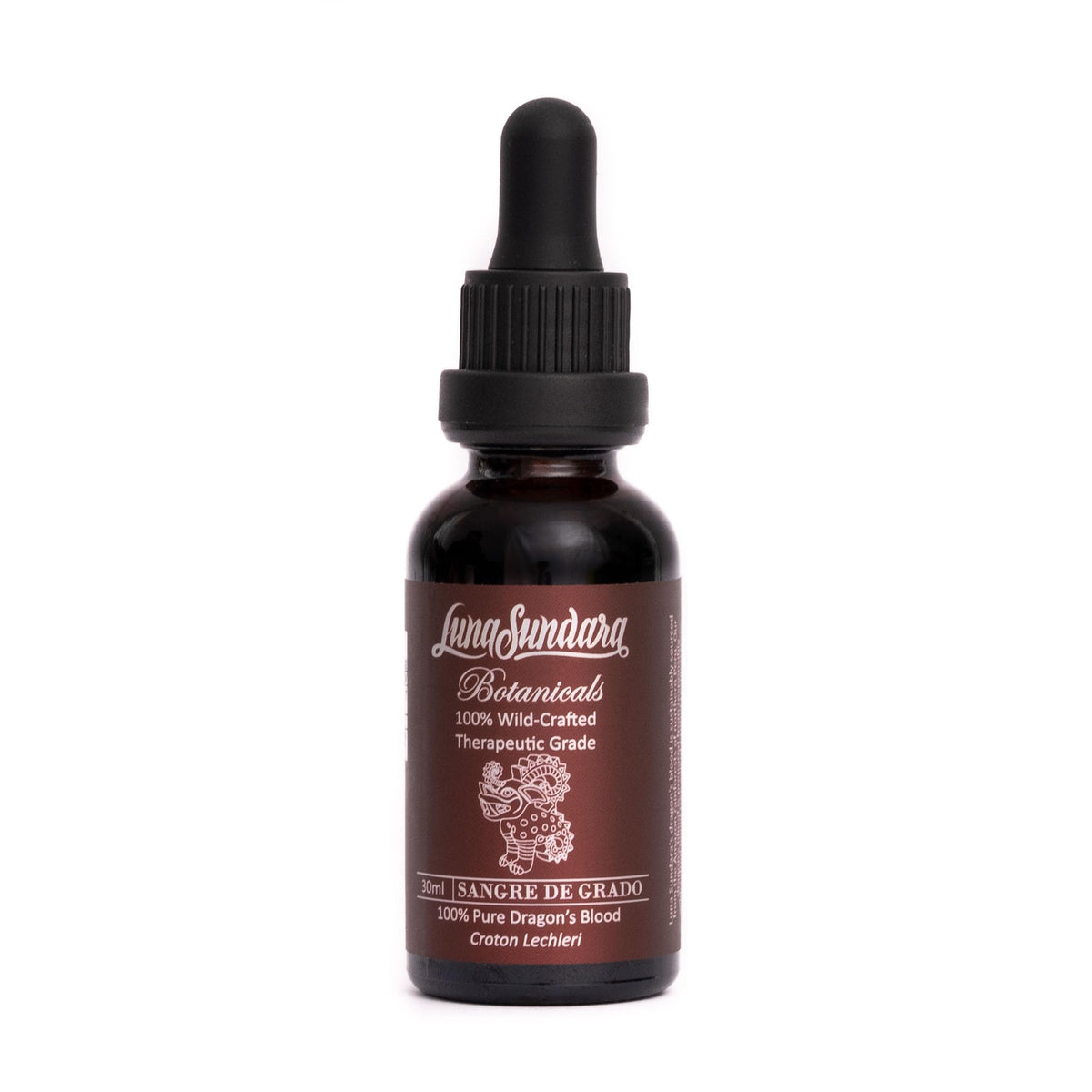 Luna Sundara resina sangre de dragon líquida 1oz para rituales de aromaterapia.