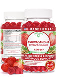 Lunakai gomitas Ashwagandha KSM-66 en botella, apoyo al estrés diario.