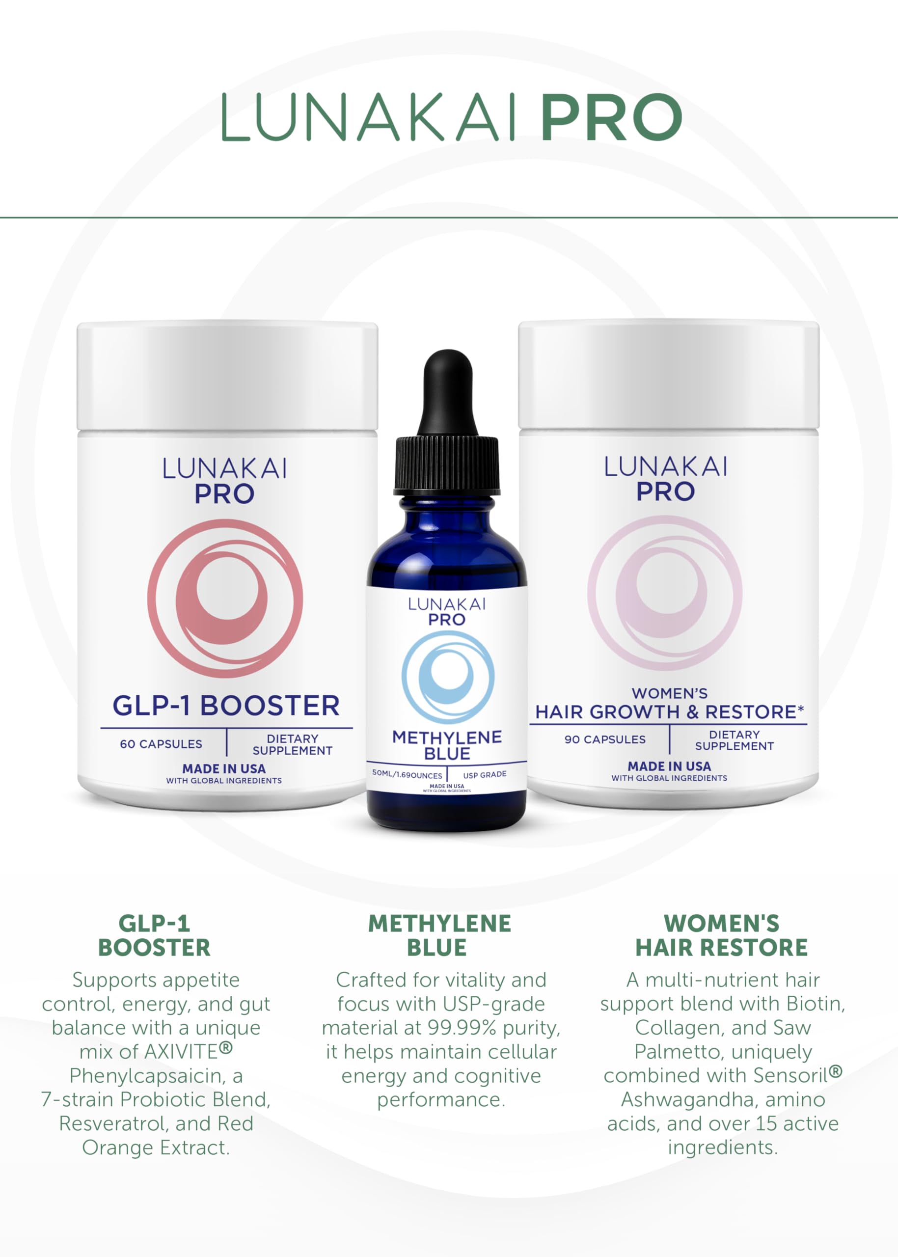 Lunakai Pro NAD pensado para mujeres y hombres activos.