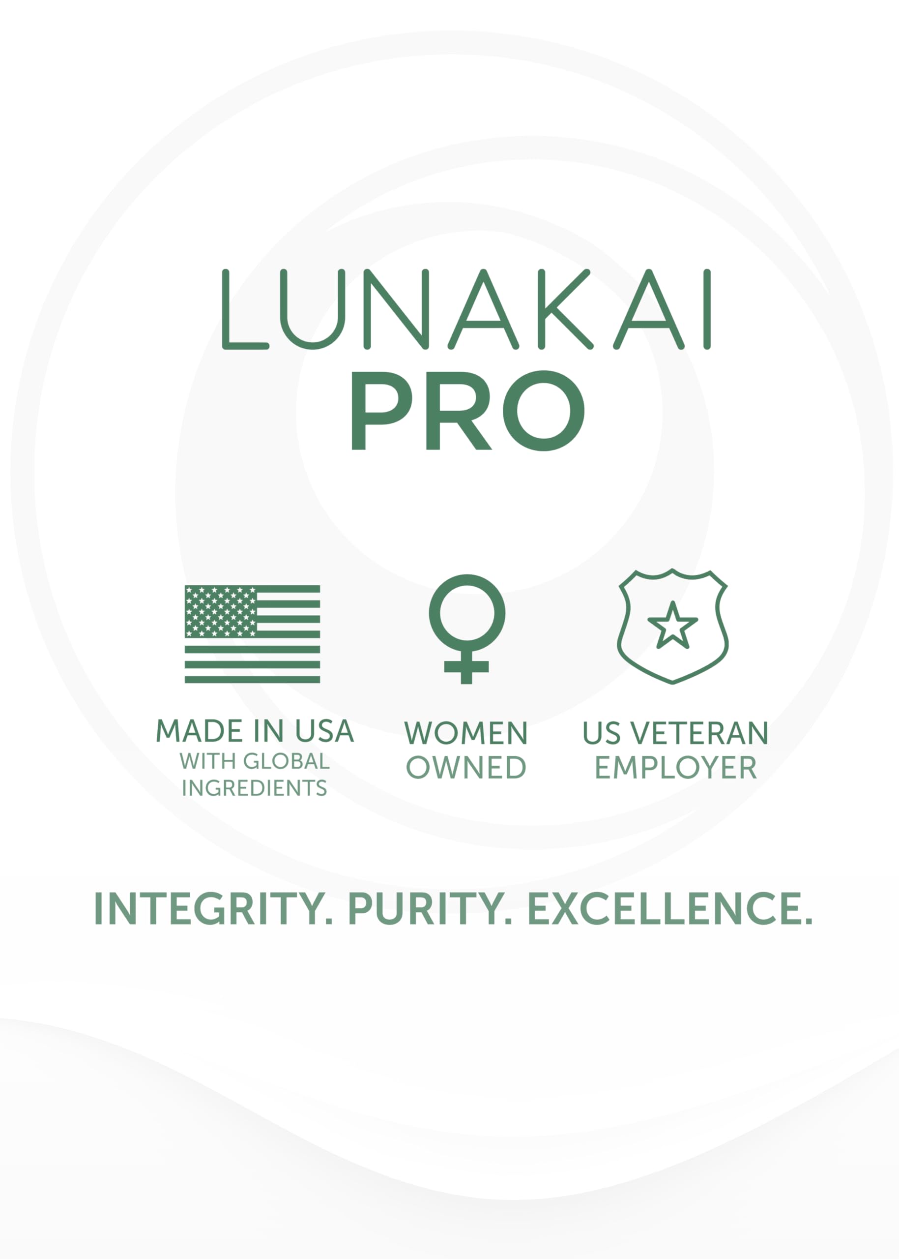 Lunakai Pro NAD ingredientes clave para soporte diario.