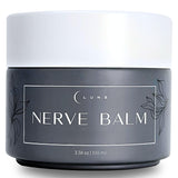 Lune Nerve Balm en bote crema para alivio suave de nervios en pies y manos.
