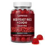 LUNESSA gominolas sabor frambuesa para energía diaria
