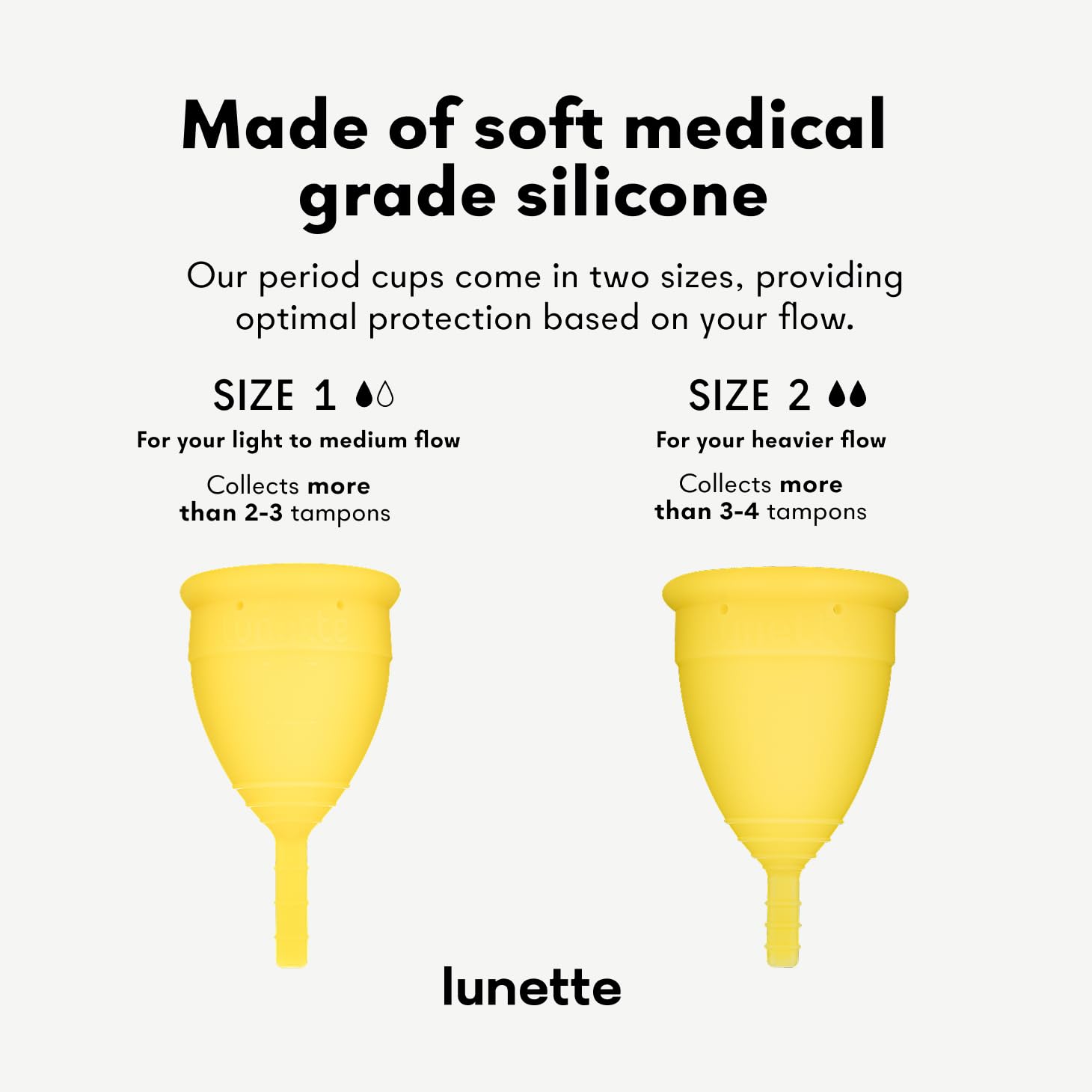 Lunette inserción fácil experiencia suave para principiantes