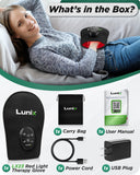 Lunix LX23 diseño ergonómico que abraza la mano.
