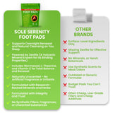 Lure Essentials Sole Serenity parches-pie-te-verde: aroma suave y revitalizante para dormir