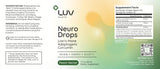 LUV health Neuro Drops: dosis líquida fácil de incorporar en bebidas