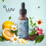 LUV health Zen Drops melisa: tradición herbal para relajación diaria.
