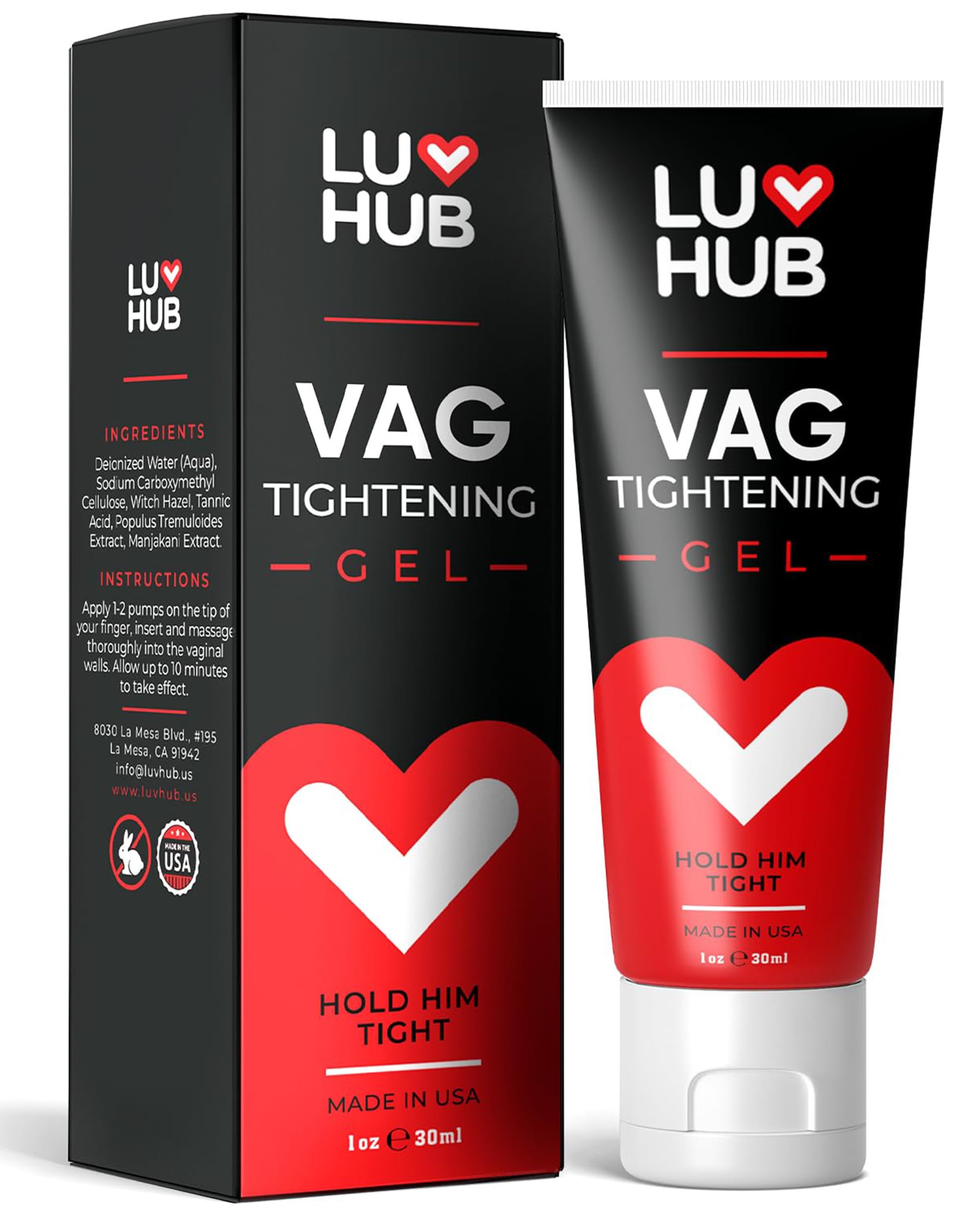 Luv Hub Gel Vaginal: aplicación suave que ofrece sensación de confort inmediato.