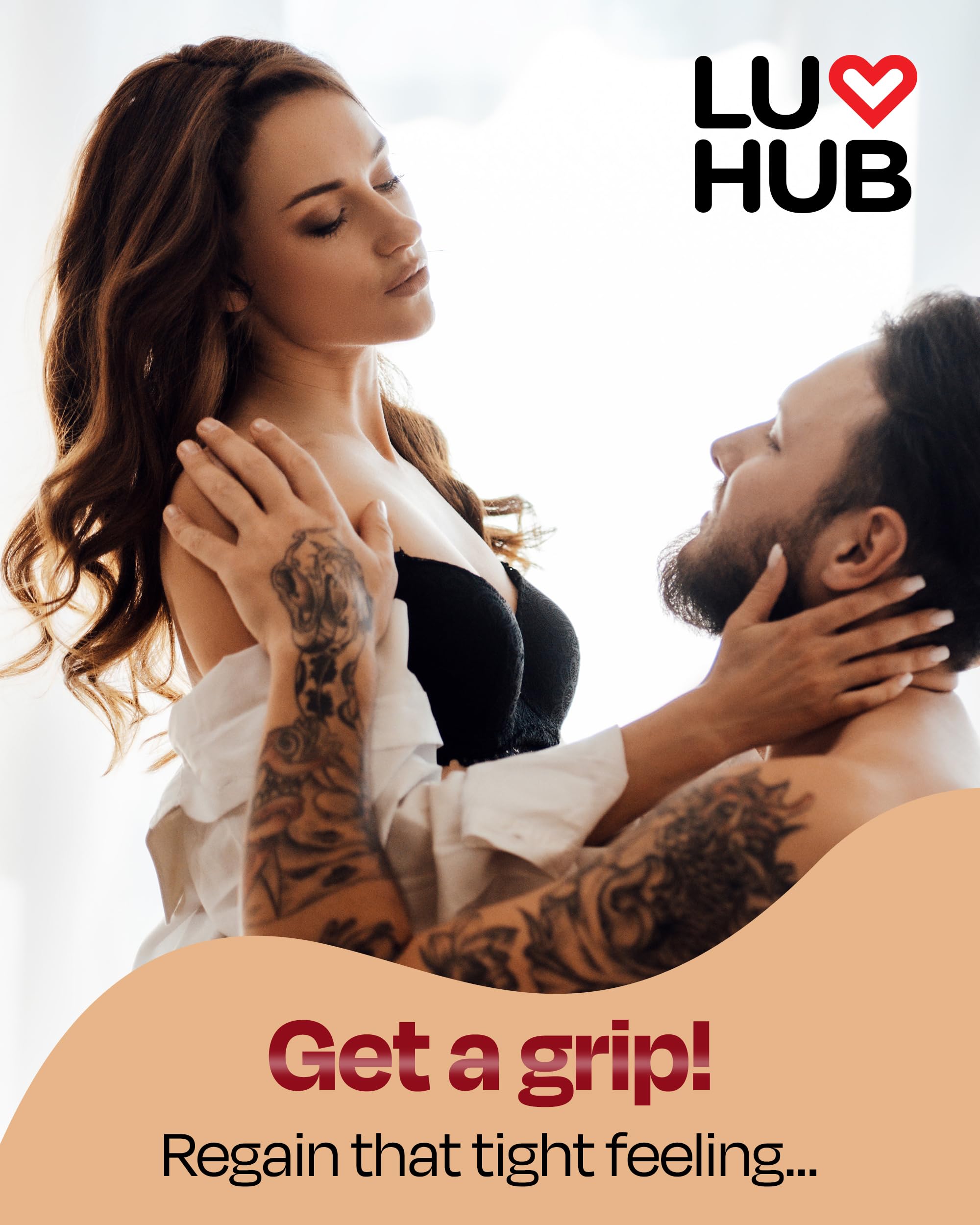 Luv Hub Gel Vaginal: textura de absorción rápida para uso diario cómodo.
