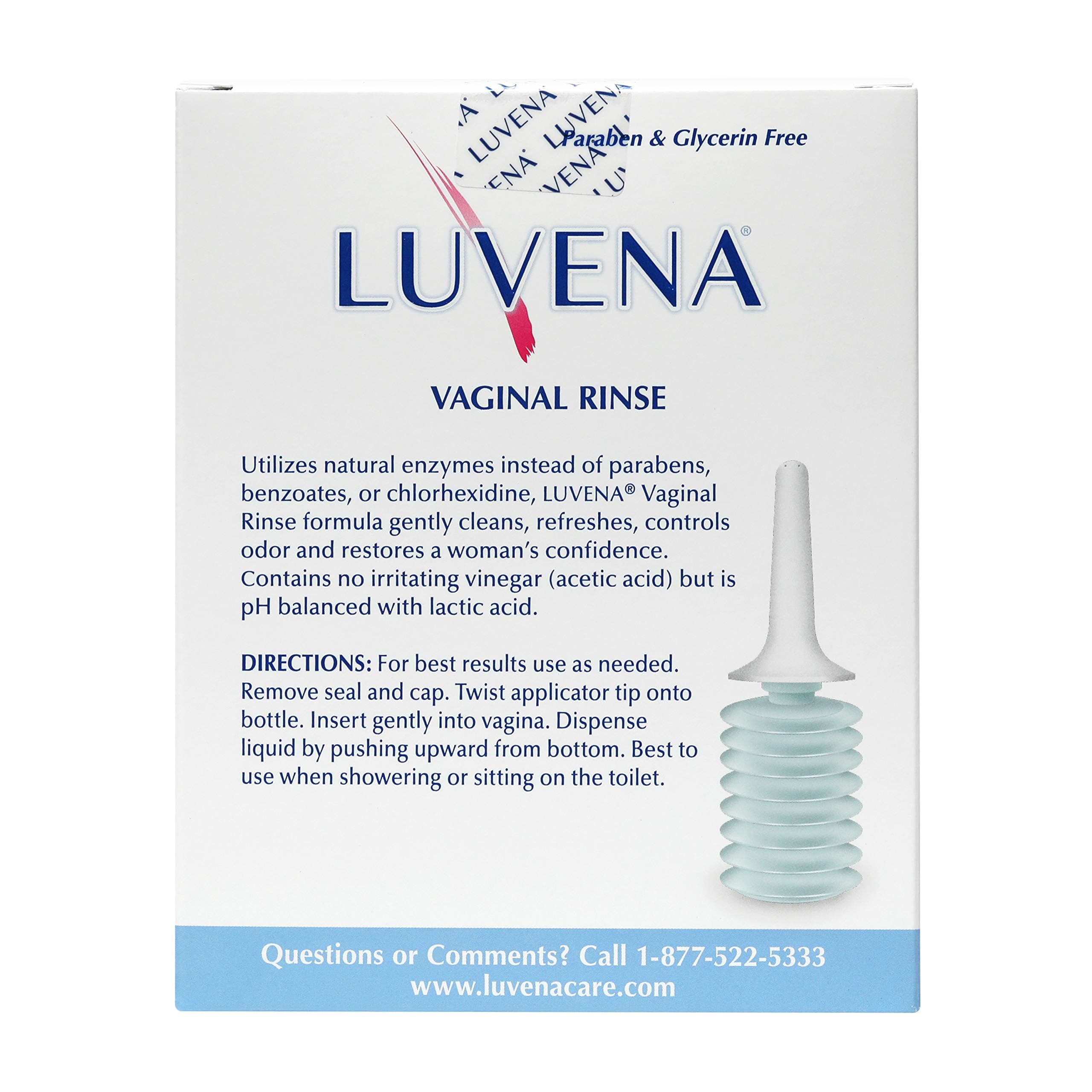 Textura suave de LUVENA, sensación de limpieza delicada