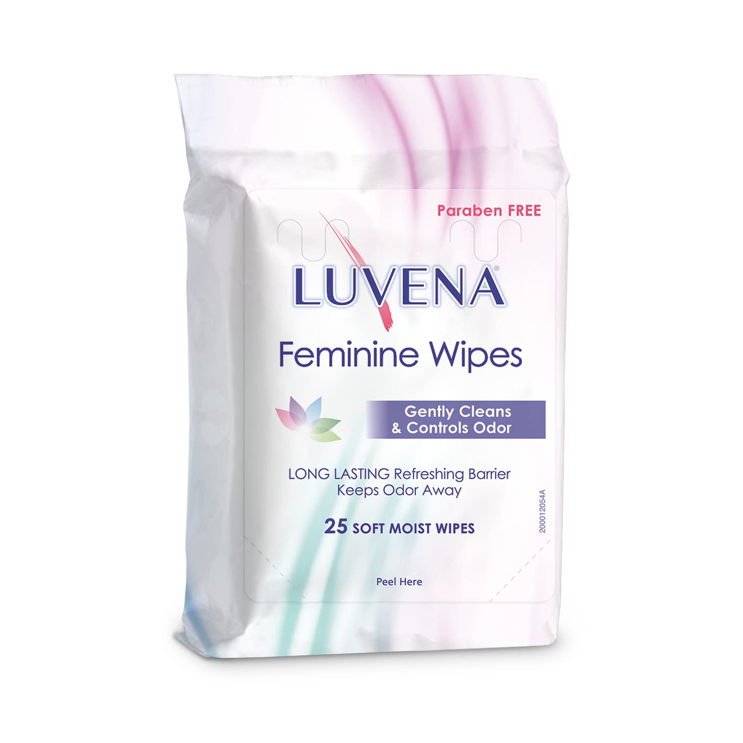 Toallitas femeninas Luvena en paquete compacto de 25 para refrescar cualquier viaje