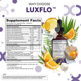 LuxFlo: extracto de palma enana para equilibrio natural.