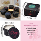 LUXMASA vela multiuso para aromaterapia y cuidado de la piel