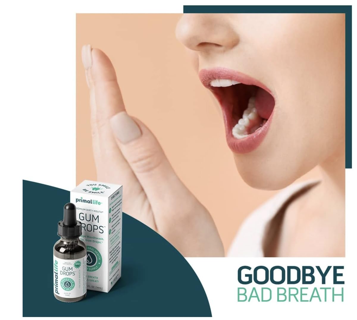 LuxProdX Primal polvo dental ingredientes naturales para encías sanas.