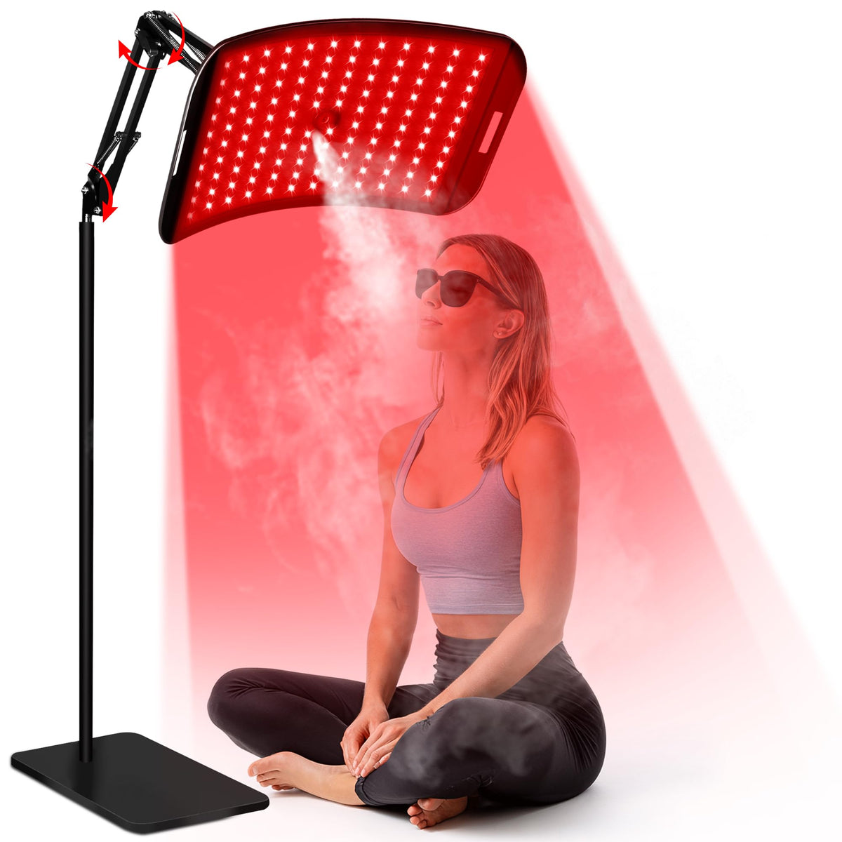 LuxReyan: lámpara de terapia de luz roja para la cara, cuidando la piel diariamente