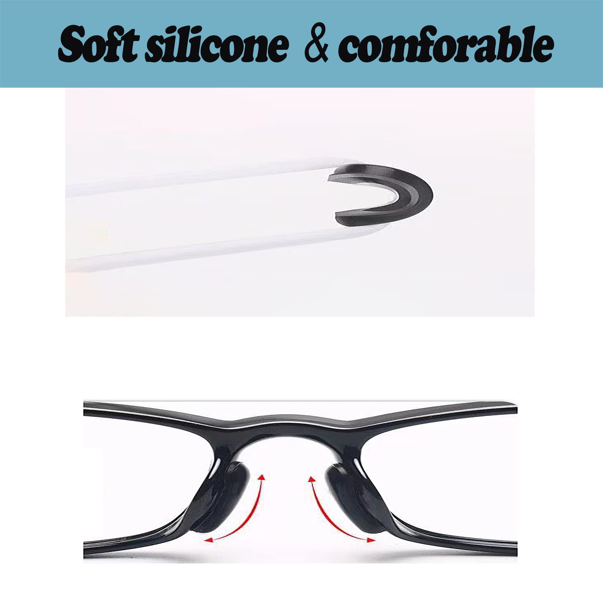 LVVFIT compatibles con monturas plásticas y gafas de sol
