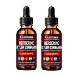Gotas de Lwefao Glamara con berberina y canela de Ceylán para uso diario.