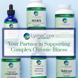 LymeCore Botanicals: envase de 4 onzas para almacenamiento seguro