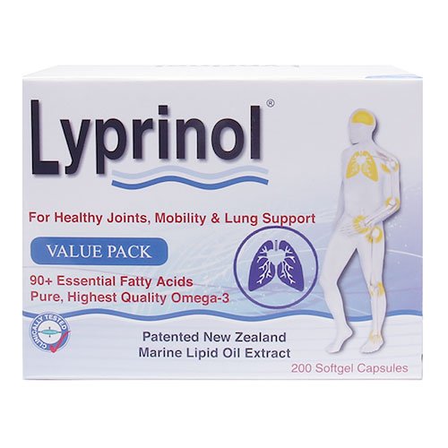 Lyprinol PCSO-524 cápsulas para apoyar la movilidad diaria.