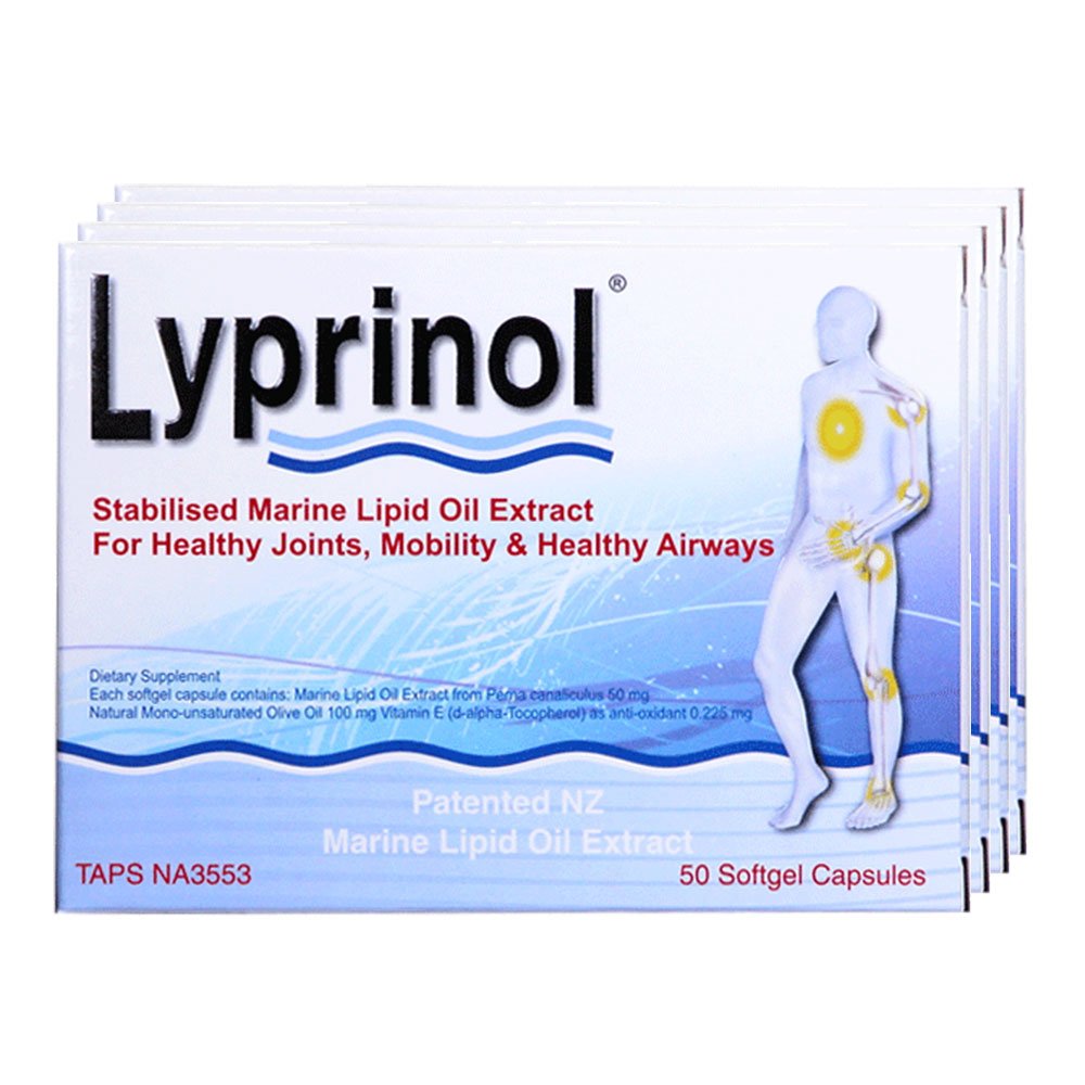 Lyprinol PCSO-524 envase en mesa enfatizando pureza.