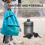 Tapones Lysian reutilizables con durabilidad de hasta 100 usos.