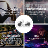 LYSIAN protección auditiva con reducción de ruido de 23 dB para conciertos.