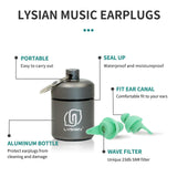 Lysian reducción de ruido 23 dB, preserva calidad musical.
