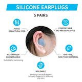 LYSIAN tapon-auricular-moldeable-uso-nocturno, ajuste suave para uso nocturno cómodo.