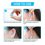 LYSIAN tapon-auricular-moldeable-viaje, reduce ruidos en viajes y aeropuertos.
