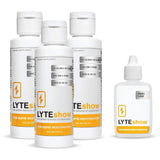 LyteLine Lyteshow trío de botellas para una hidratación rápida durante entrenamientos
