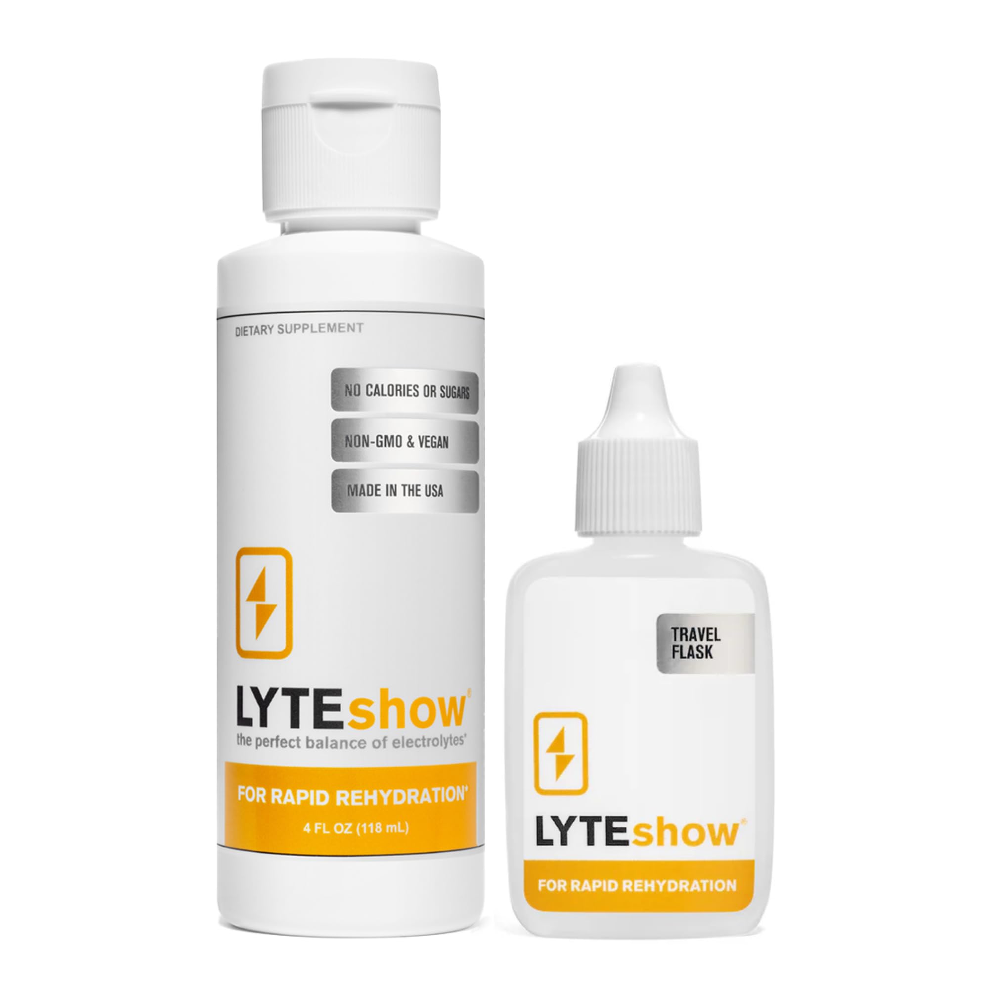 LyteShow bote-4oz para hidratación rápida sin azúcar