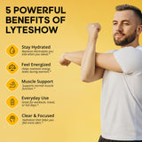 LyteShow dosis-portatil ideal para viajes y gimnasio