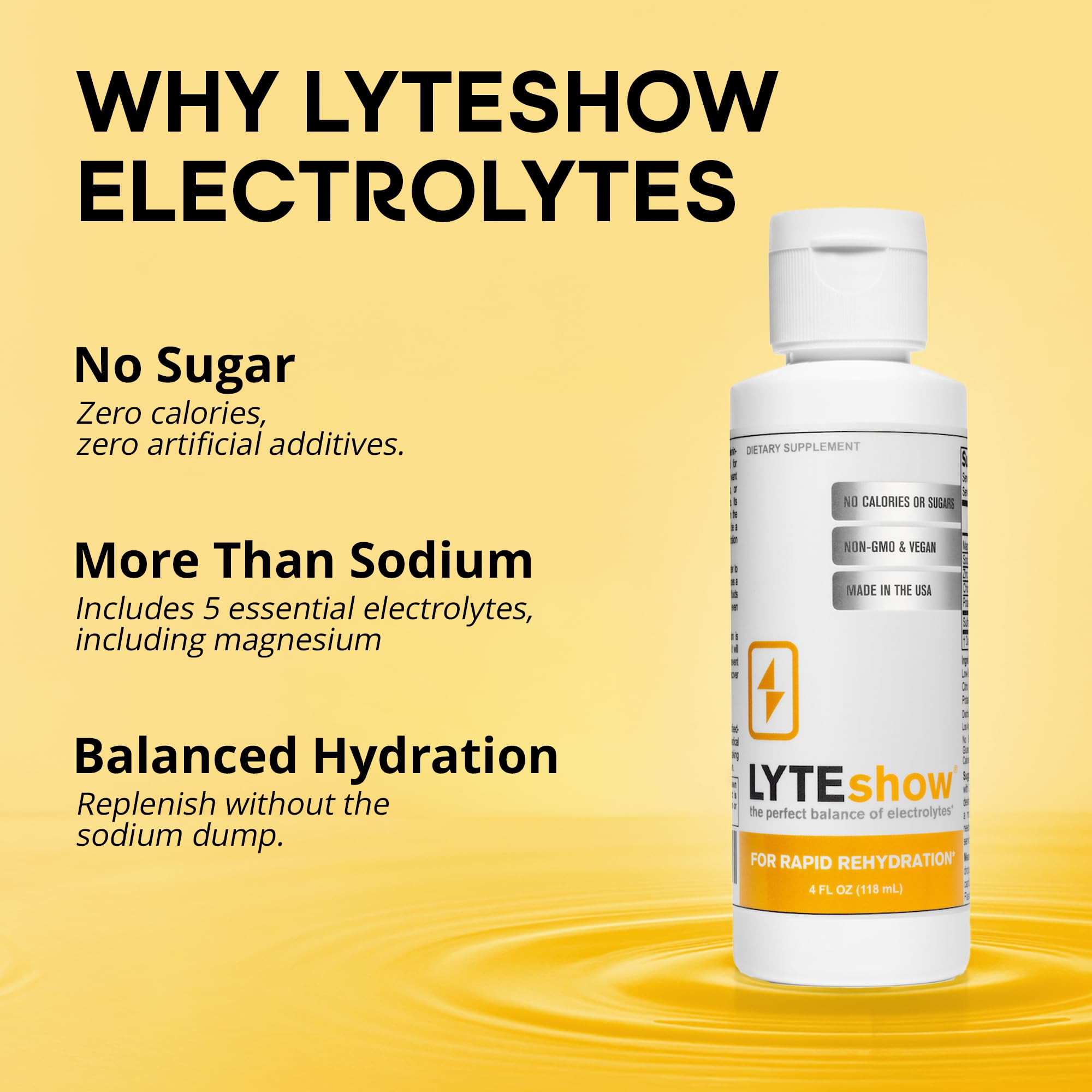 LyteShow gotas-sin-sabor para refrescar durante entrenos
