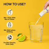 LyteLine electrolitos sabor limón-lima, uso diario y refrescante.