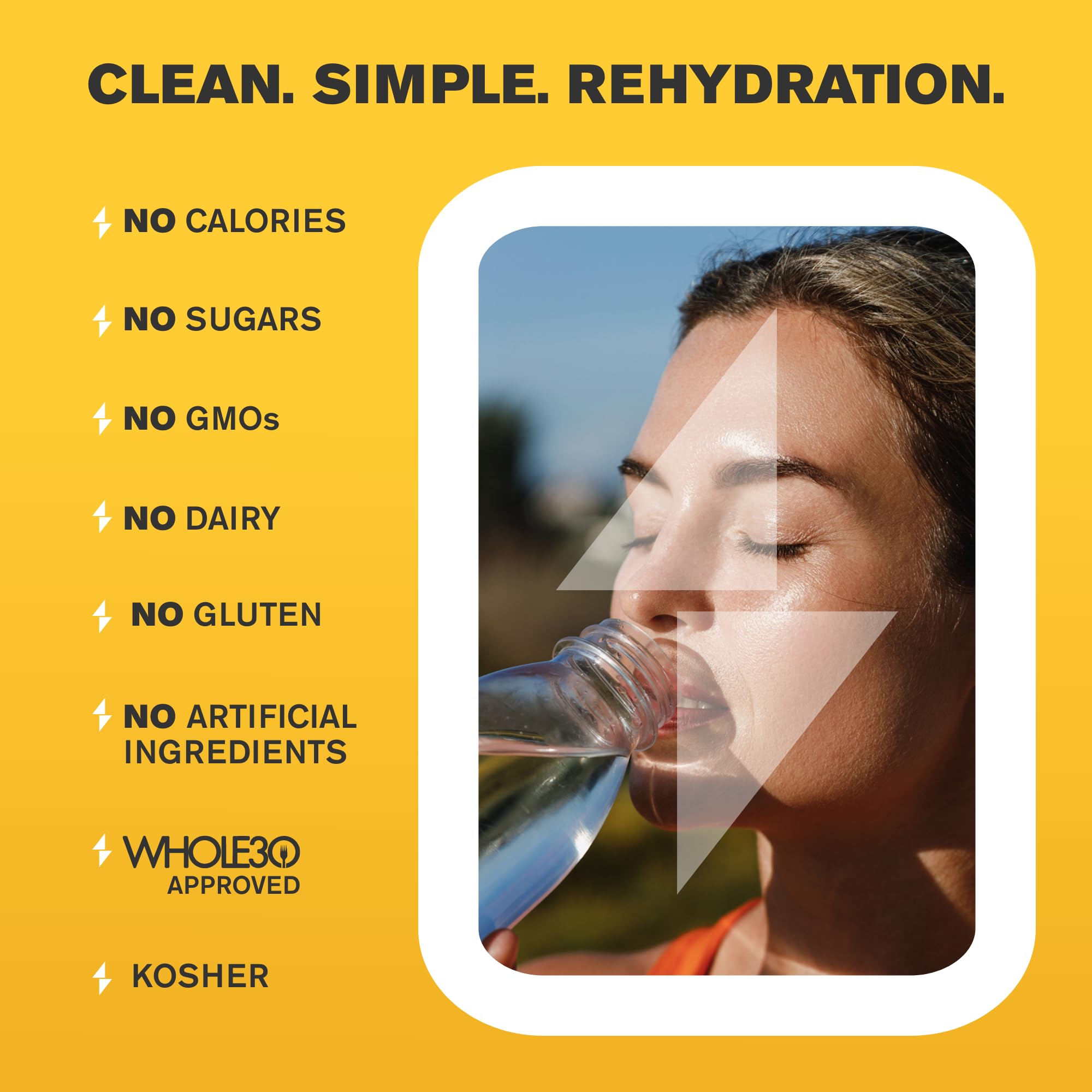 LyteLine Electrolyte Drops sin azúcar para hidratación sin calorías