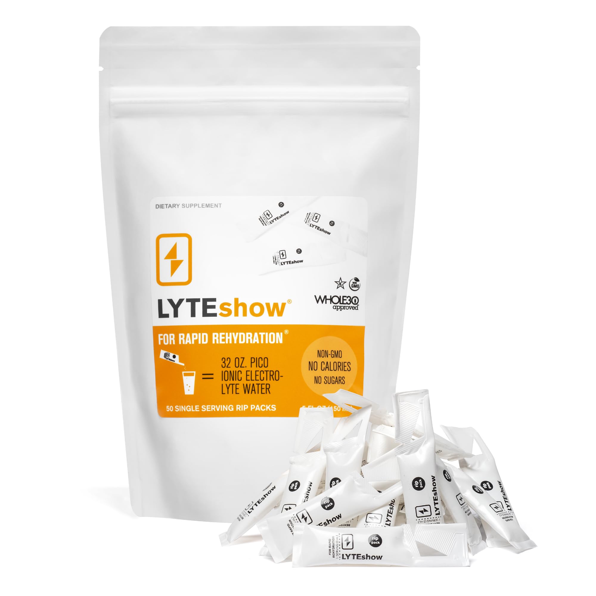 LyteLine Electrolyte Drops stick de porcion individual para hidratación rápida