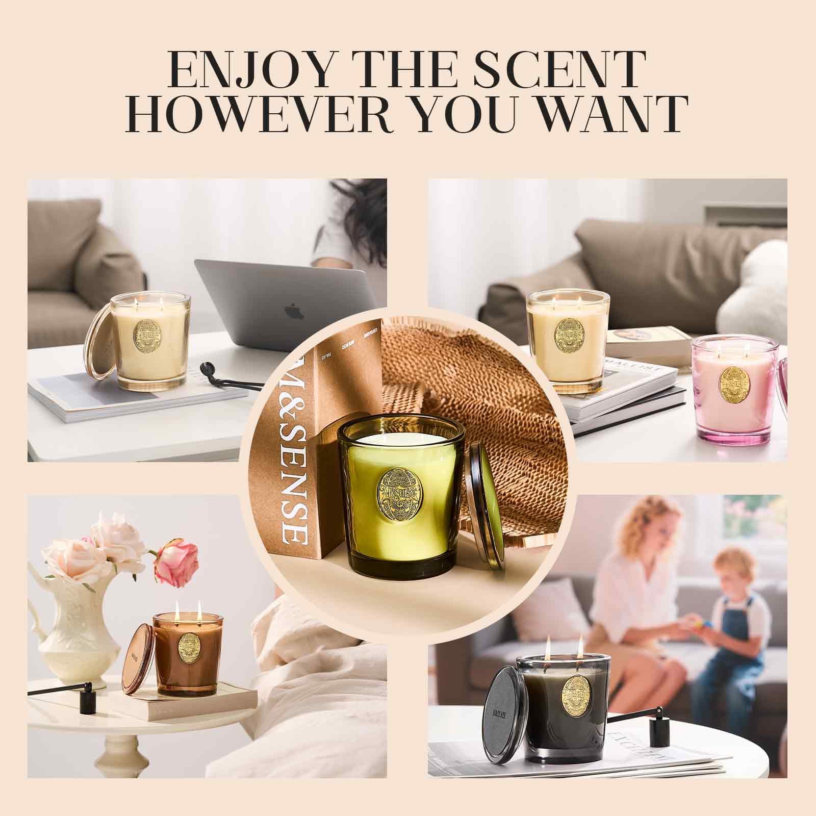 Creación de ambiente relajante con aroma duradero M&SENSE.