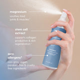 Spray de magnesio de M3 Naturals con extractos de células de manzana para cuidado de la piel
