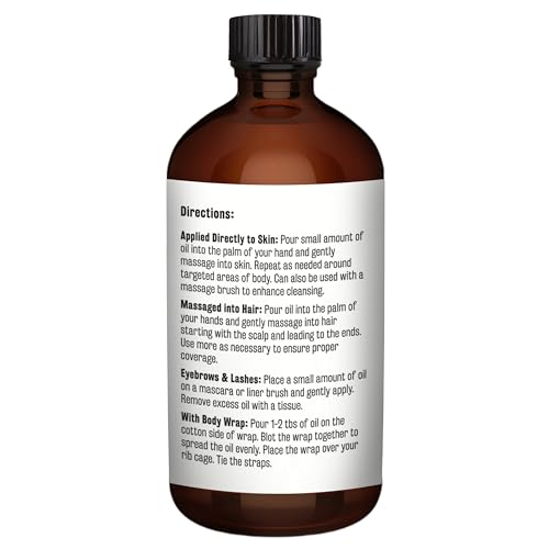 Goteró de aceite de ricino M3 Naturals para aplicación precisa en ojos y cejas.
