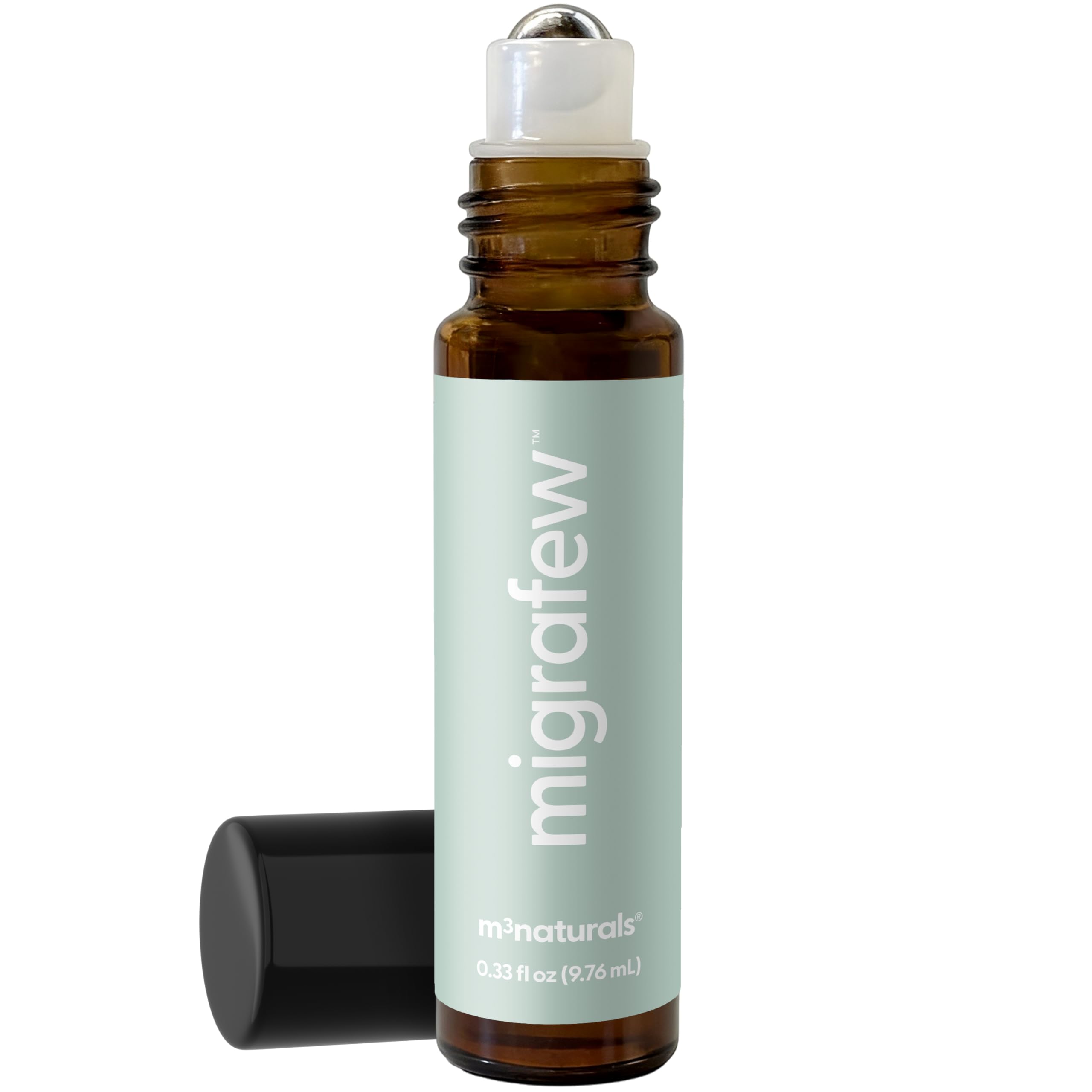 MigraFew de M3 Naturals con rodillo metálico para alivio refrescante