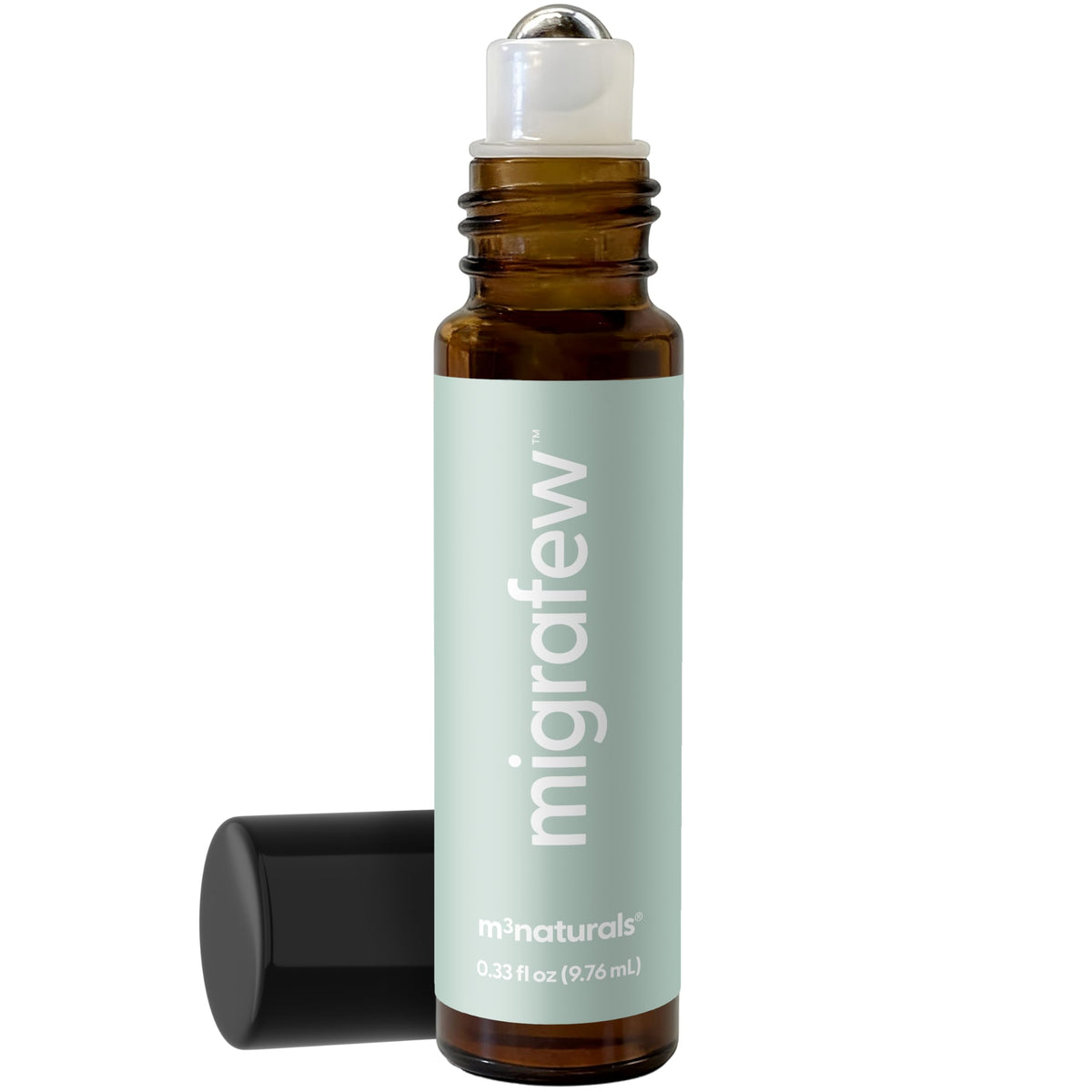 MigraFew de M3 Naturals con rodillo metálico para alivio refrescante